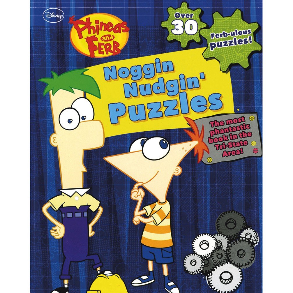 Disney Phineas And Ferb Noggin Nudgin' Puzzles