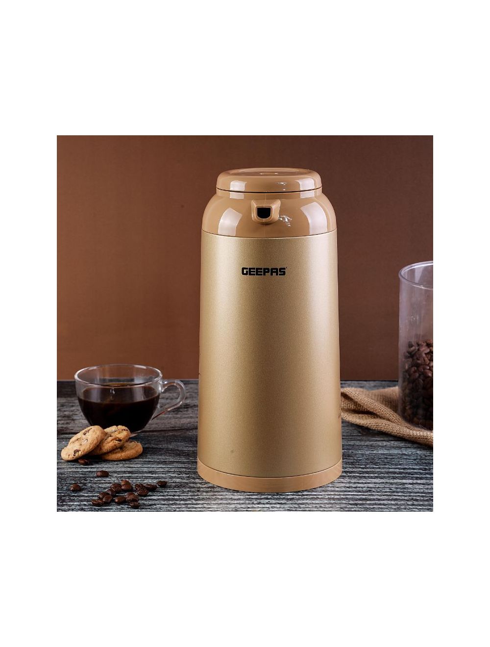 Buy Geepas 1L Vacuum Flask - Heat Insulated Thermos For Keeping