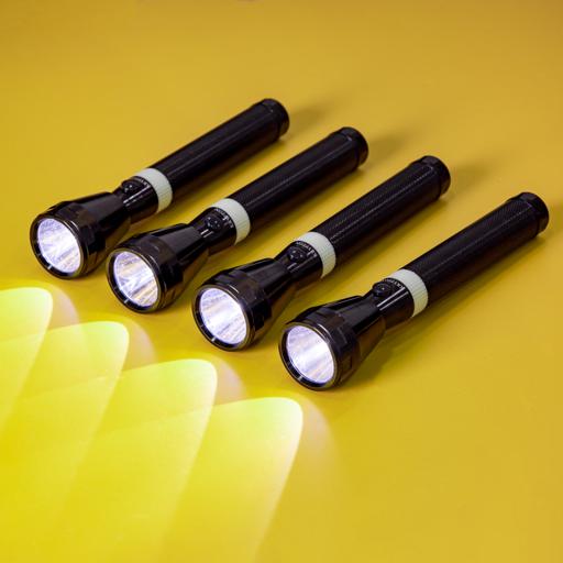 Krypton Flashlight/2SC *4Pcs 1x12 Black