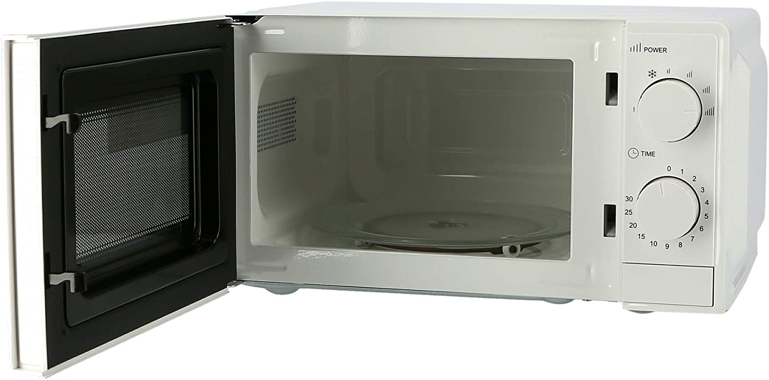 Krypton 700W 20 Liter Microwave Oven White KNMO6196