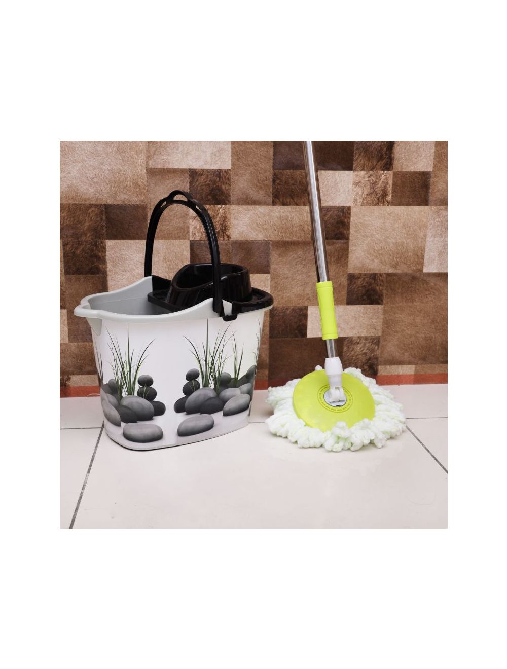 Royalford Plastic Mop Bucket