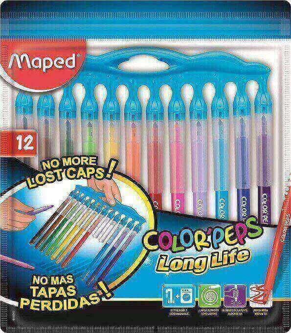 Maped Color Peps Felt Long life Innovation12C  MD-845045