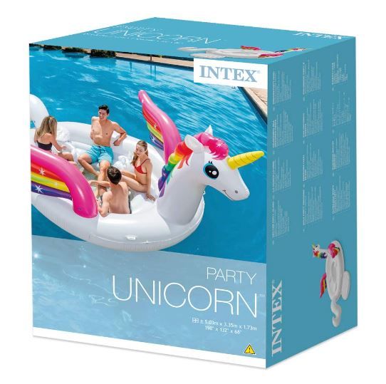 Intex Unicorn Party Island