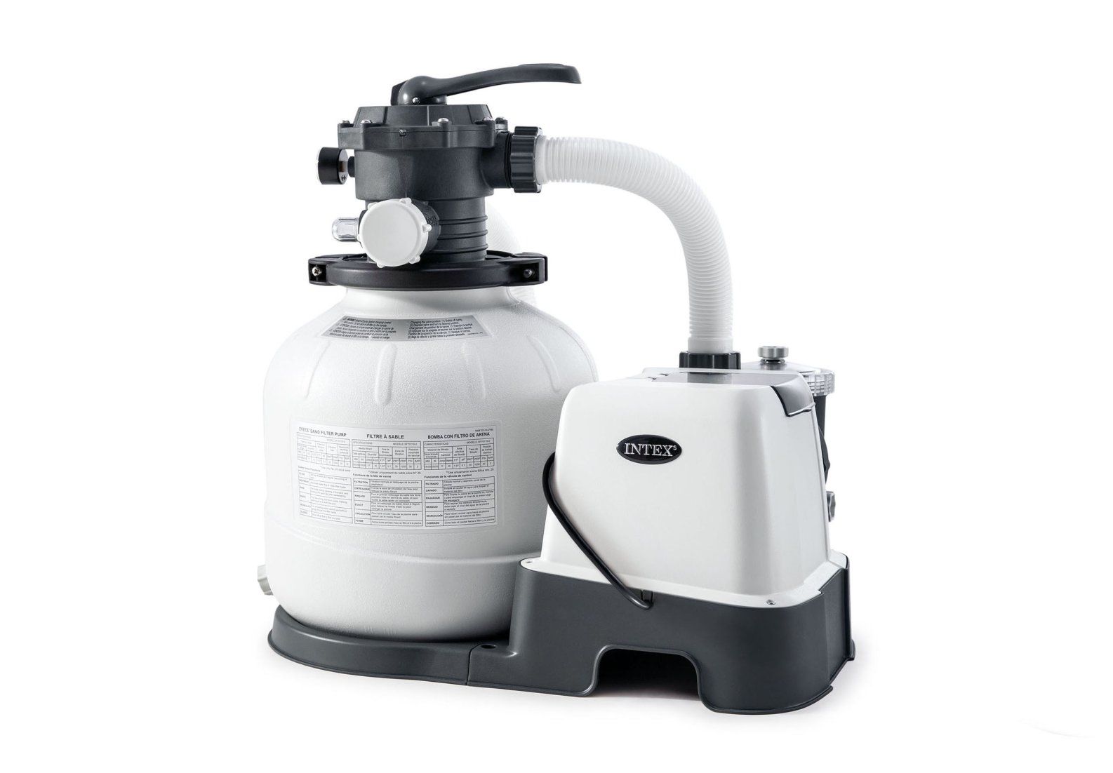 Intex Pool Saltwater Sanitisation System And Sand Filter Pump