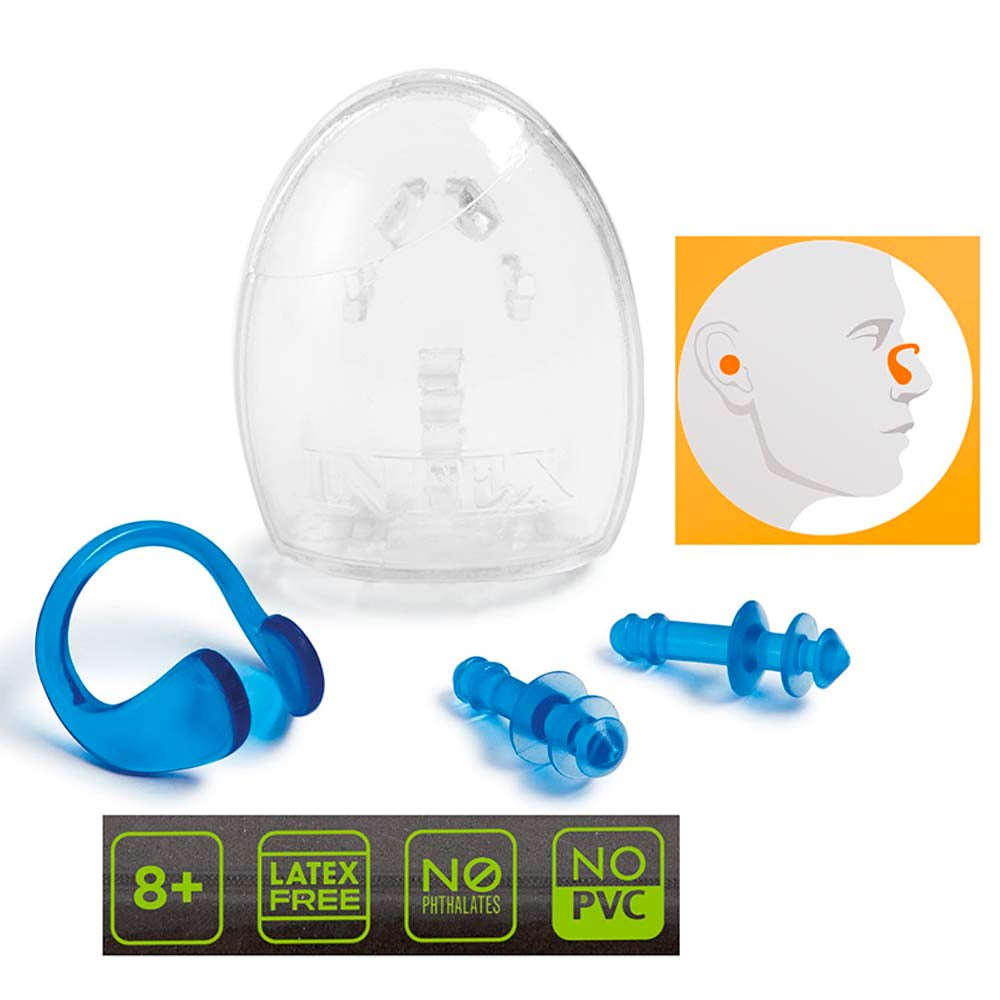 Intex Ear Plugs Nose Clip Set