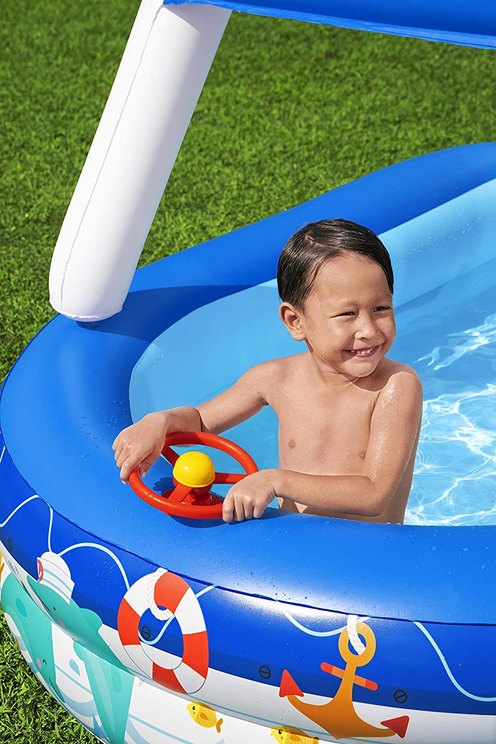 Bestway Sea Captain Family Pool 213X155X132