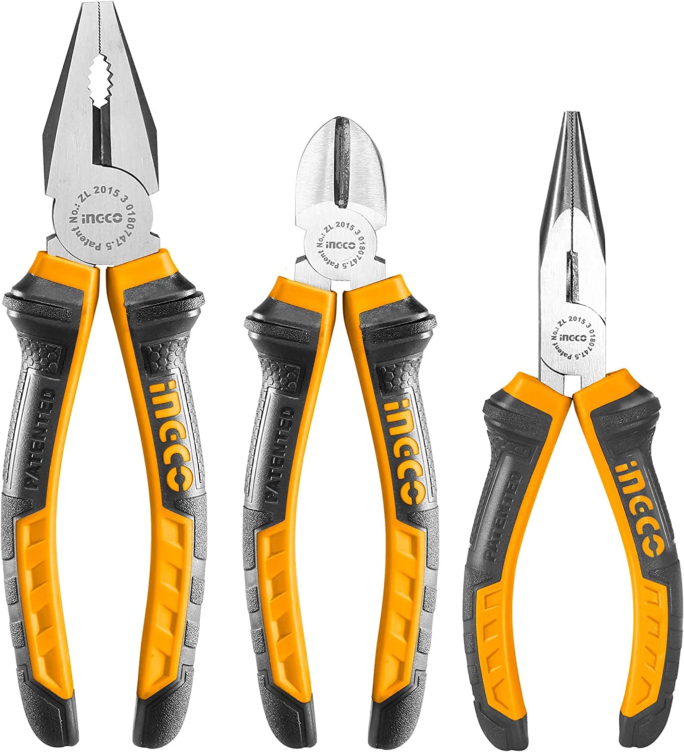 Ingco 3 Piece Pliers Set HKPS08318