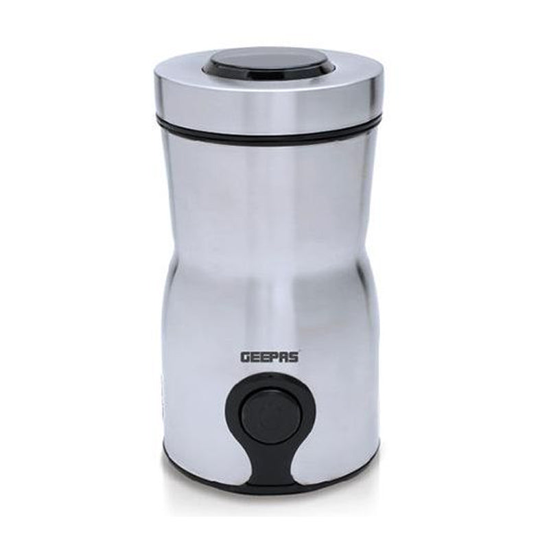 Shop Geepas Electric Coffee Grinder Silver | Best Grinder | Halabh