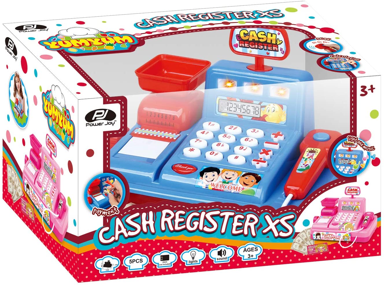 Yumyum Cash Register XS Assorted