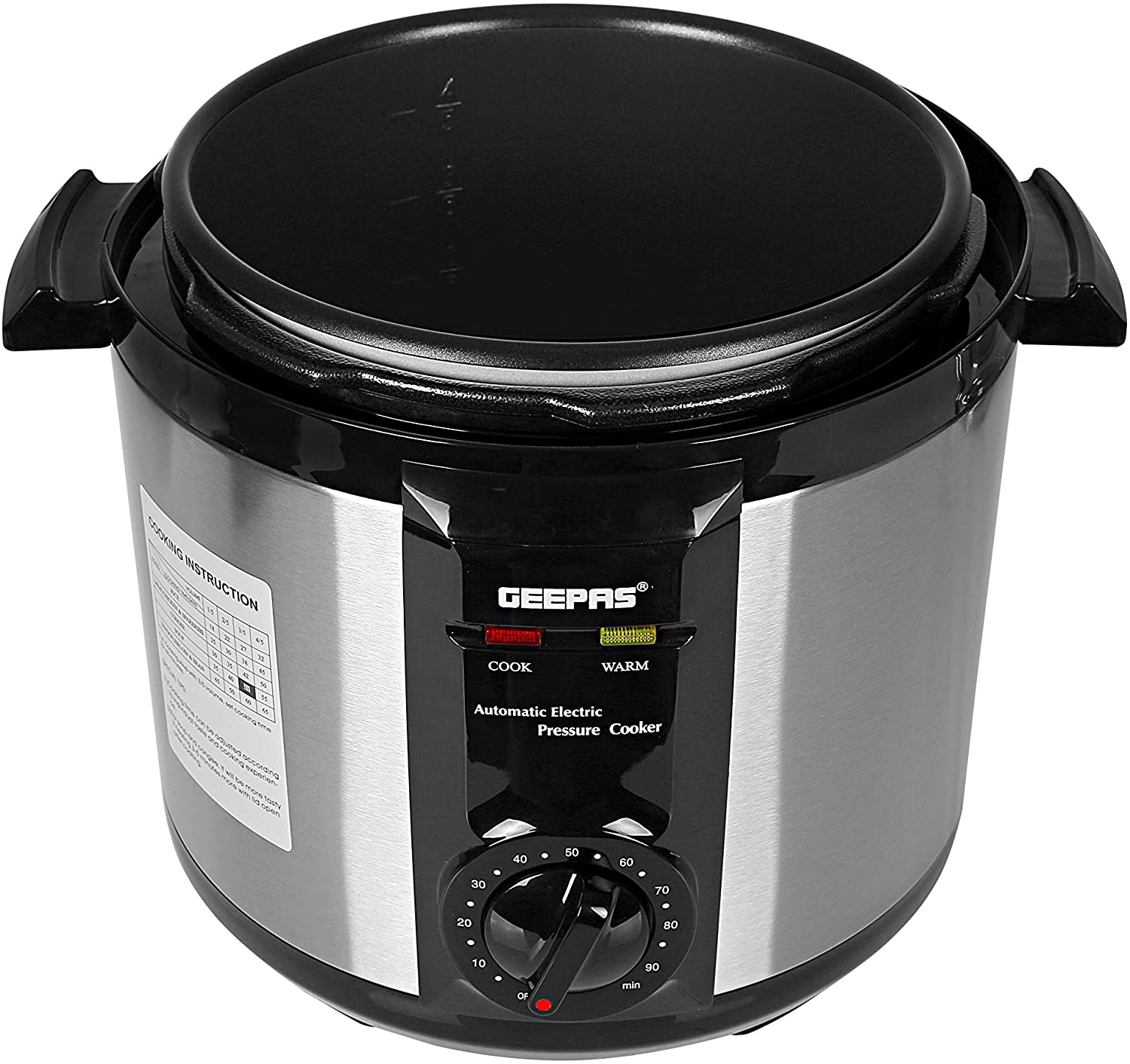 Geepas electric pressure deals cooker