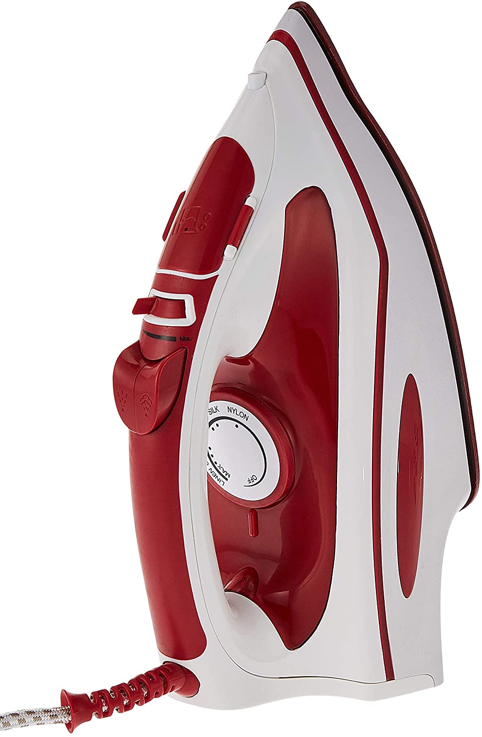 Sanford Ceramic Steam Iron 2000 2300 Watts Red & White