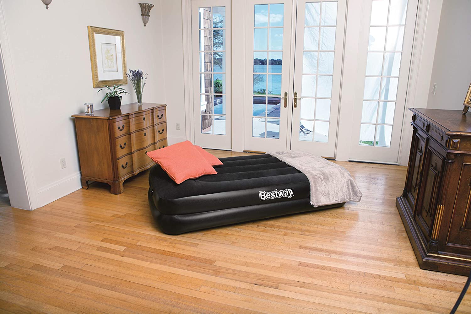 Bestway 67401 Single Premium+ Air Bed Black