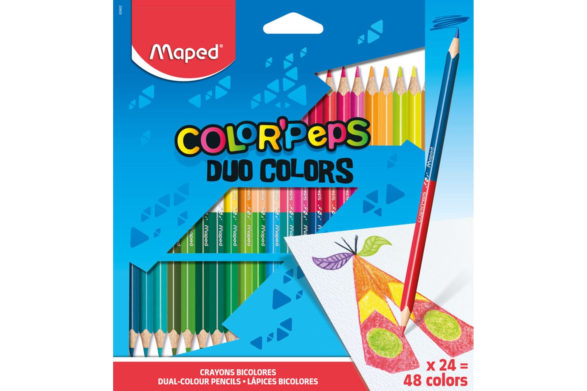 Maped Color Peps Duo  24 48 Solors