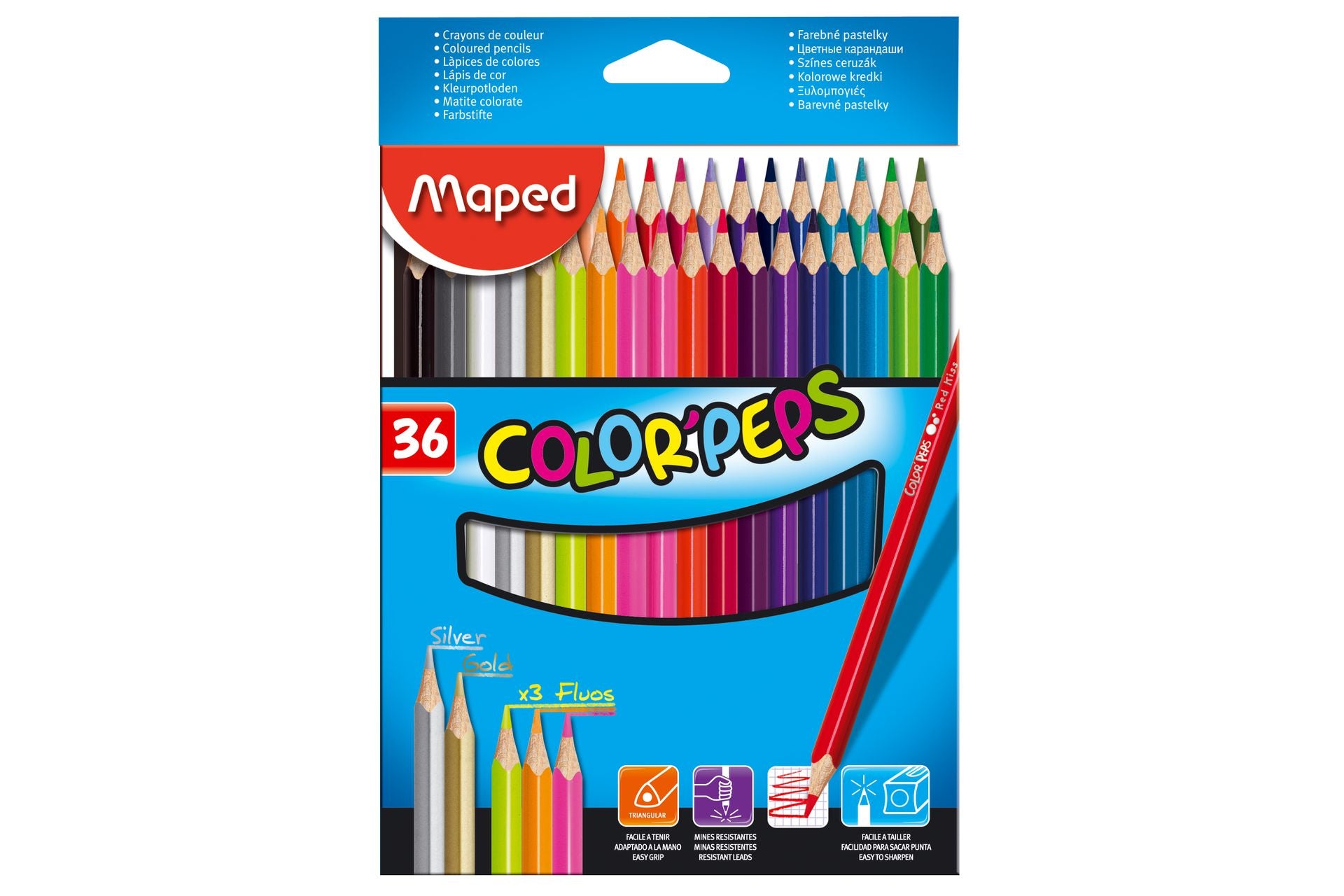 Maped Color Peps Color Pencils  36 pcs