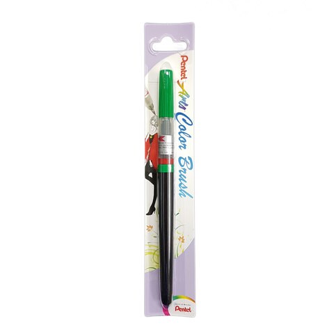 Pentel Color Brush XGFL 104X Paint Brush  Green