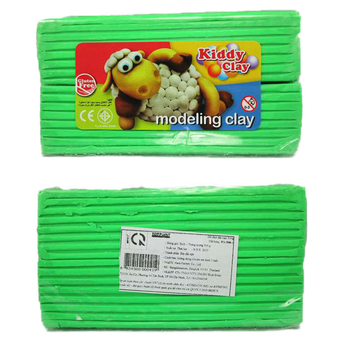 Kiddy Clay Modelling Clay 500g Green