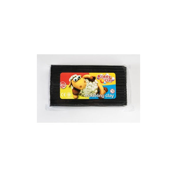 Kiddy Clay Modelling Clay 500g Black