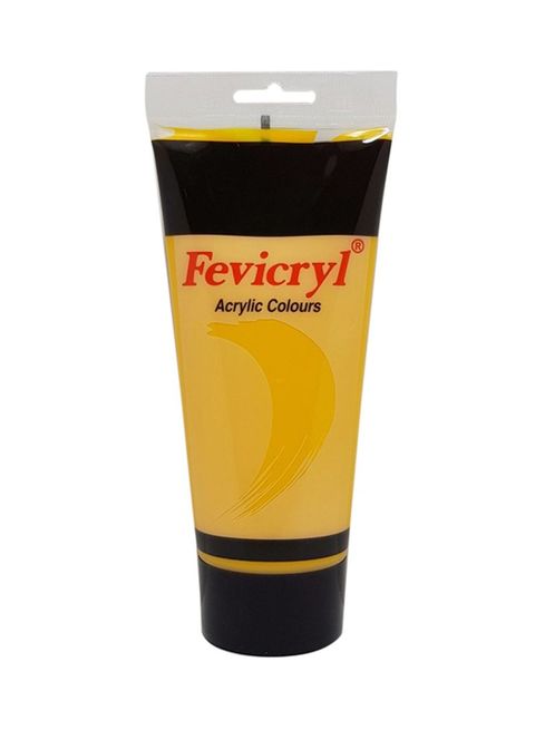 Fevicryl Acrylic Color 200ml Cadmium Yellow Medium