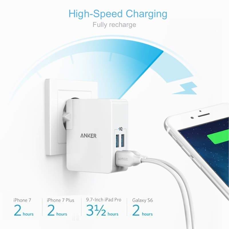 Anker Powerport 4 Lite White