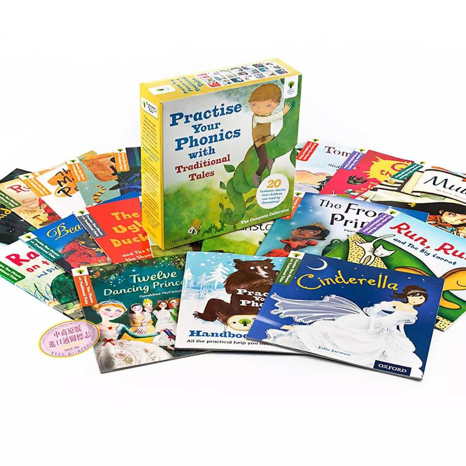 Books/Set Oxford Phonics English Books Situational Teaching English Learning Materials Classics for Early Education Gifts