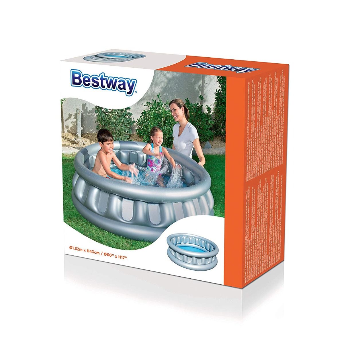 Bestway Giant Inflatable Spaceship Pool 60x17 Inch