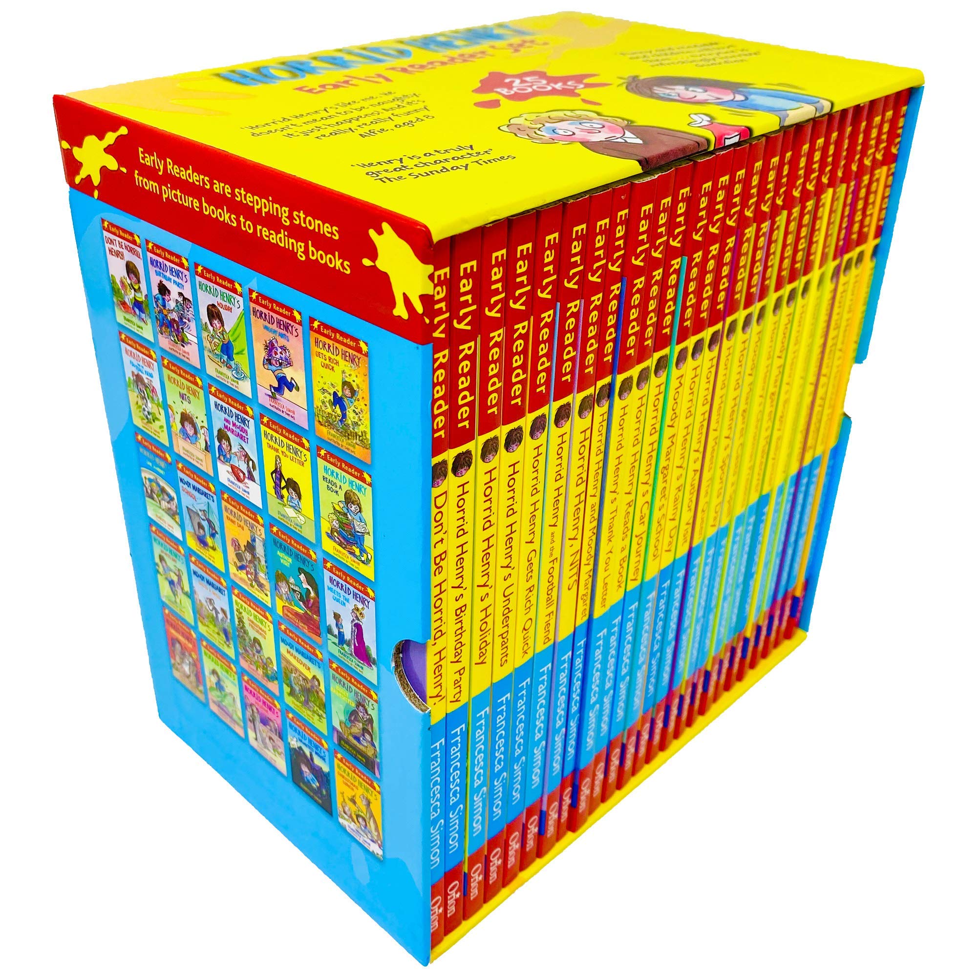 Horrid Henry Early Reader Set 25 Books Collection Box Set by Francesca Simon