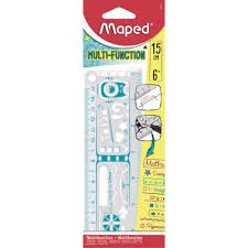 Maped Ruler Geonotes Multi Function 15cm/6in MD-250211