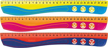 MAPED Ruler 30cm/In Kidy-Grip MD-278611