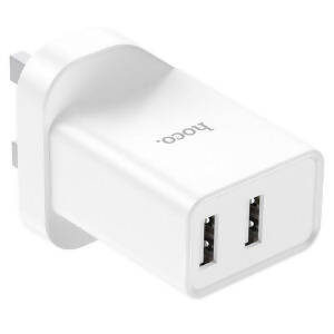 Wall charger “NK4 Sharp” dual port UK