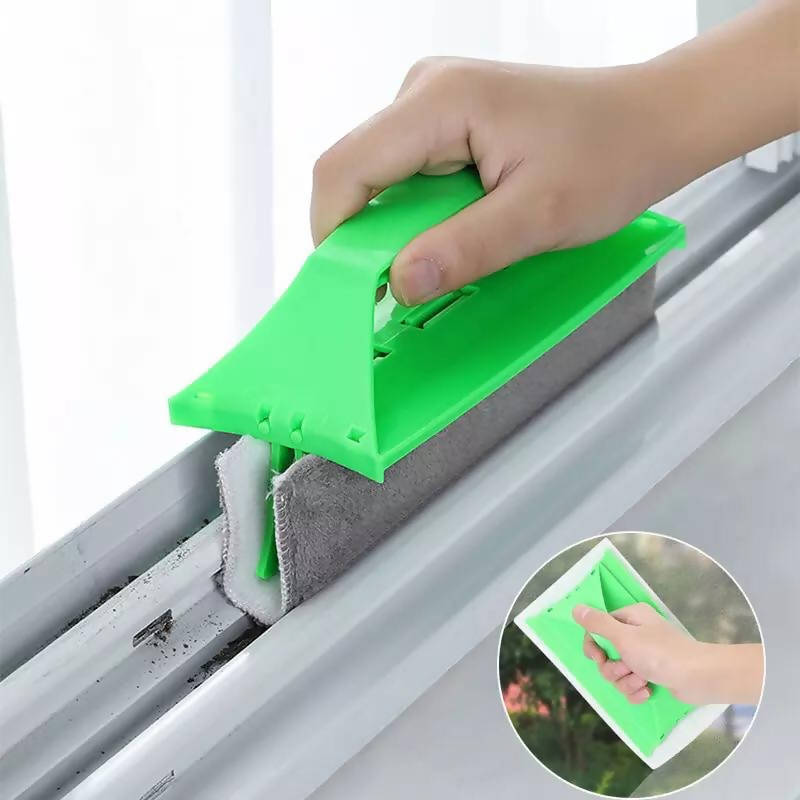 Multipurpose Creative Window Groove Cleaning Cloth Window Cleaning Brush Windows Slot Cleaner Brush Clean Window Slot Clean Tool