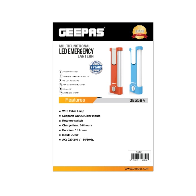 Geepas Multifunctional LED Emergency Lantern | in Bahrain | Halabh.com