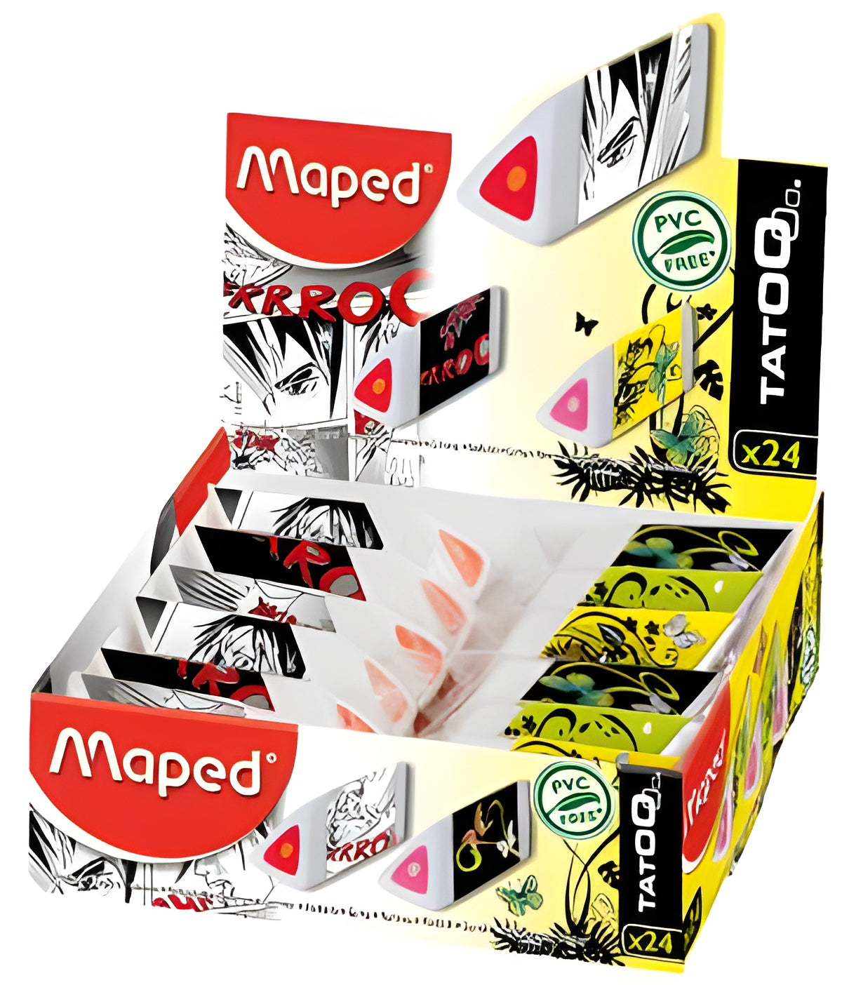 Maped Eraser Pyramid White