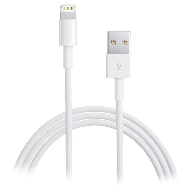 Apple Lightning USB Cable iPhone iPad iPod White