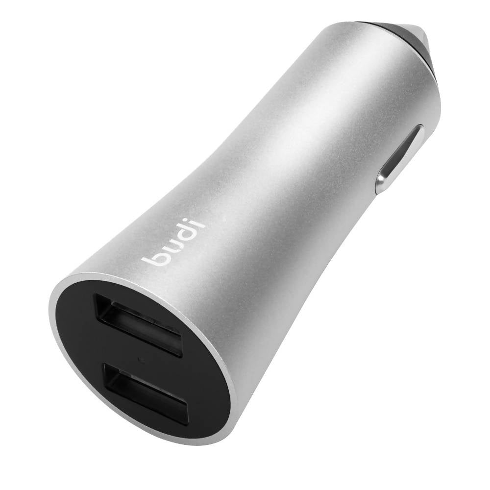 Budi 2 Usb Metal Qualcomm Quick Car Charge