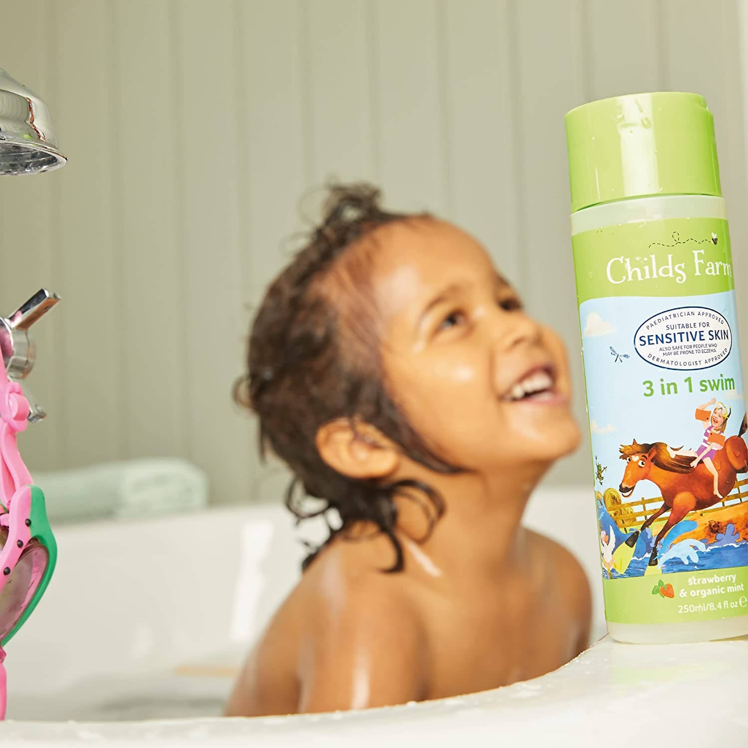 Childs Farm 3 in 1 Swim Strawberry & Organic Mint 50ml