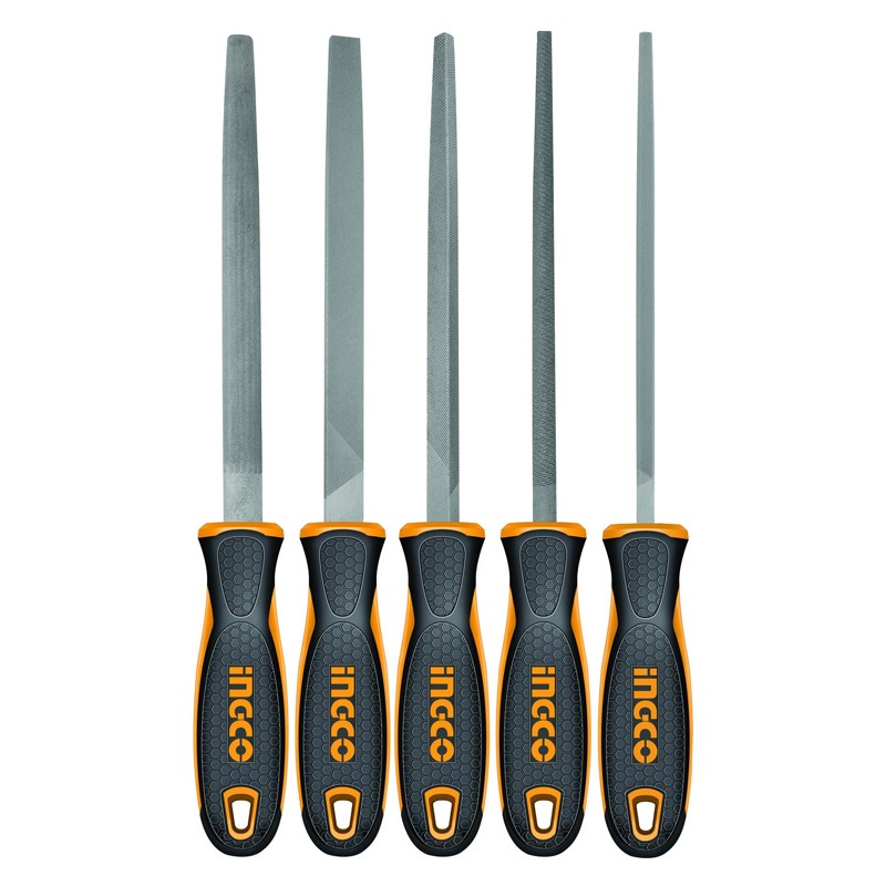 Ingco 5 Pcs Steel File Set - HKTFS0508