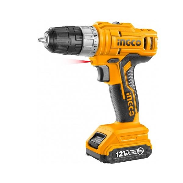 Ingco CDLI1222 Lithium Ion Cordless Drill