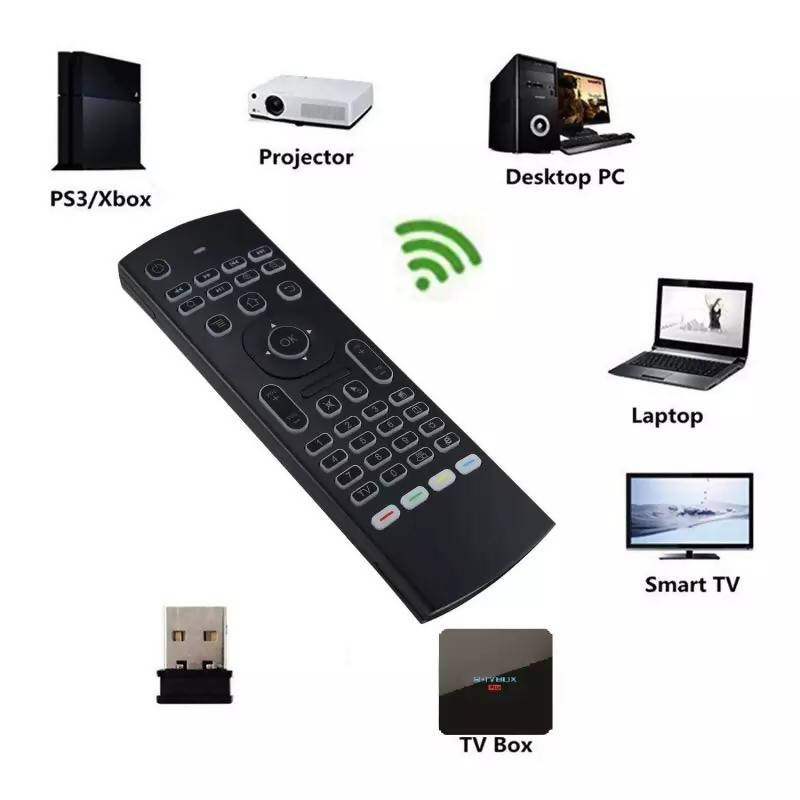 2.4G MX3 Air Mouse Smart Voice Remote Control RF Wireless Keyboard IR Learning fly Mouse MX3