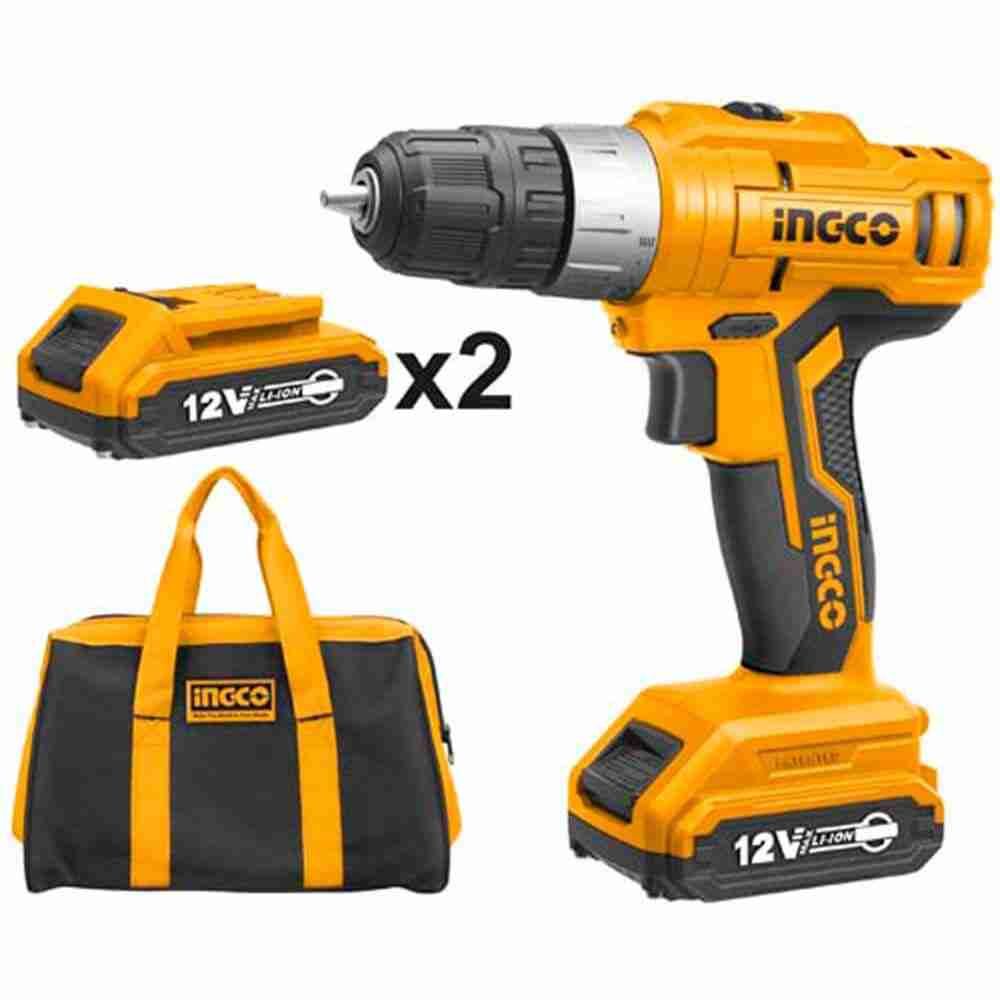 Ingco CDLI1222 Lithium Ion Cordless Drill