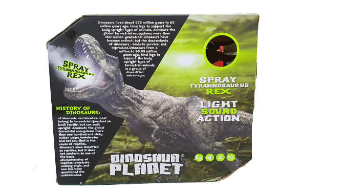 Dragon Dinosaur Model Toy Simulated Animal Set Overlord Lontium Raptors Comeback Jurassic with light