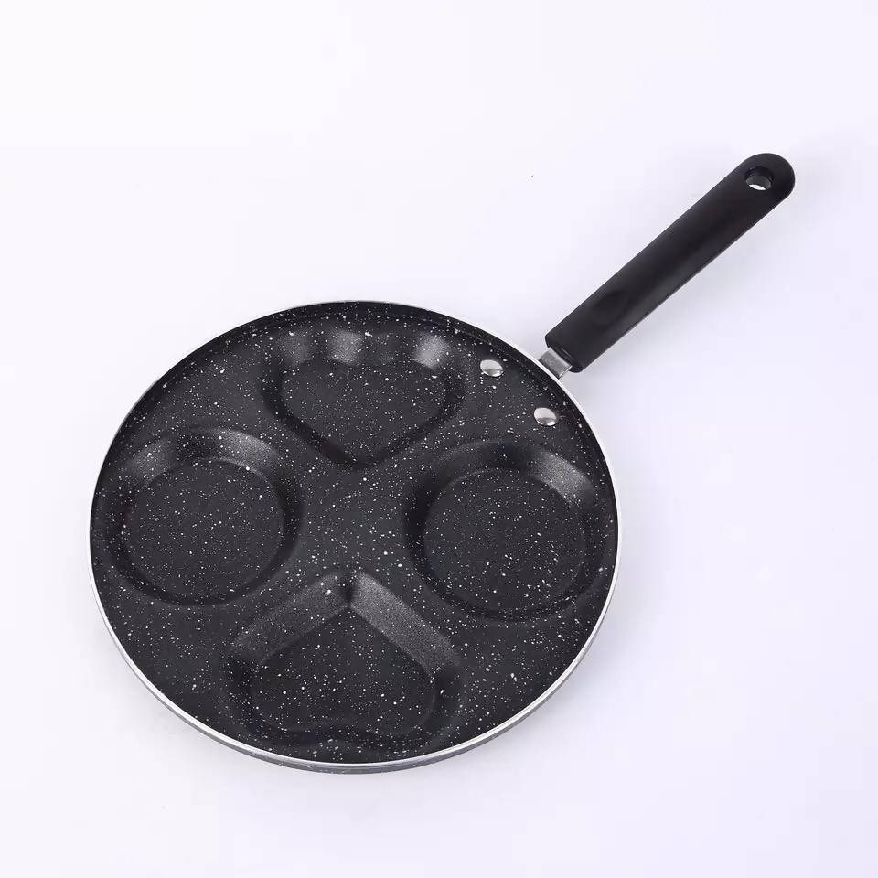 Four-hole Frying Pot Thickened Omelet Pan