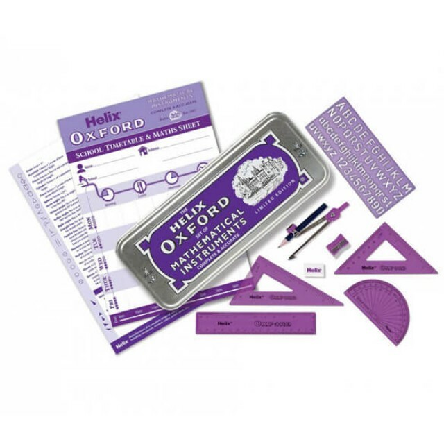 Helix Maths Set Oxford Limited Edition Purple