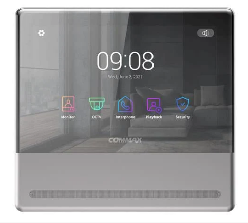 Commax Handsfree Smart Wall Pad With Memory Record | Best Smart Wall Pad in Bahrain | Halabh.com