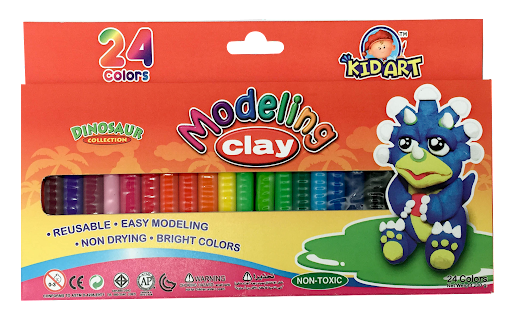 Kidart Regular Colours Modelling Clay