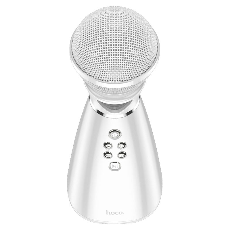 Hoco Microphone Wireless Karaoke Mic White