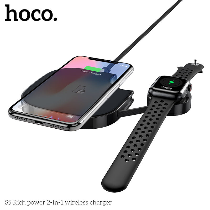 Hoco Wireless Charger 2 In 1