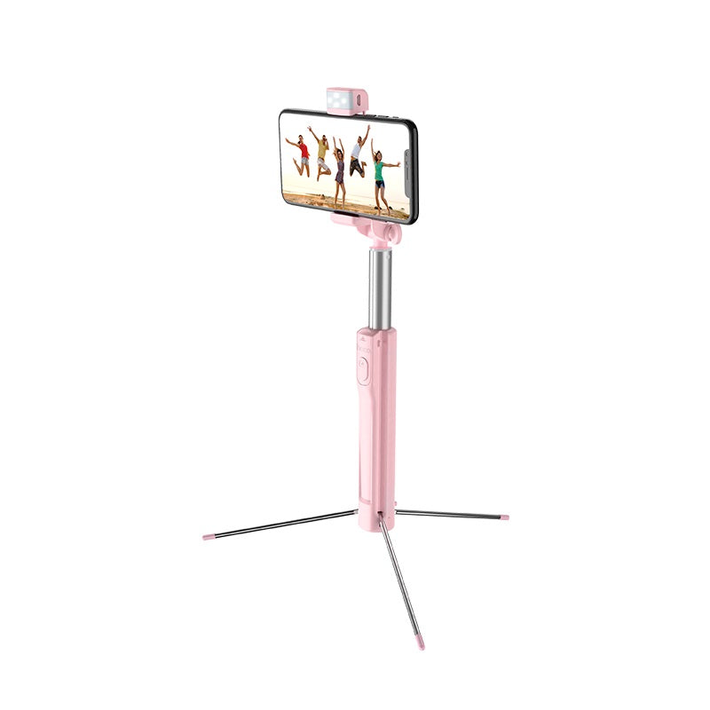 Hoco Selfie Stick Magnificent wireless Monopod Remote Control Pink