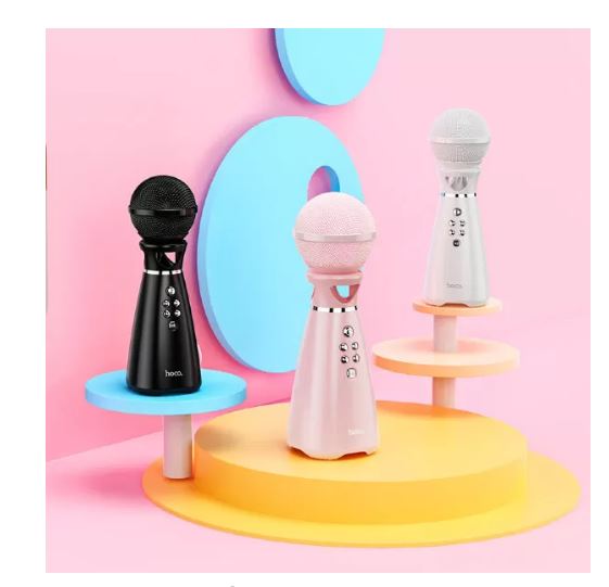 Hoco Karaoke MicroPhone Pink