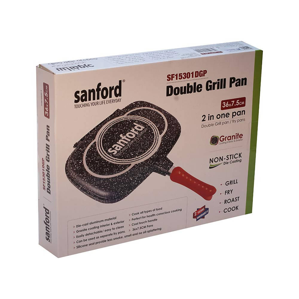 Shop Sanford Double Grill Pan Brown | Best Grill Pan | Halabh