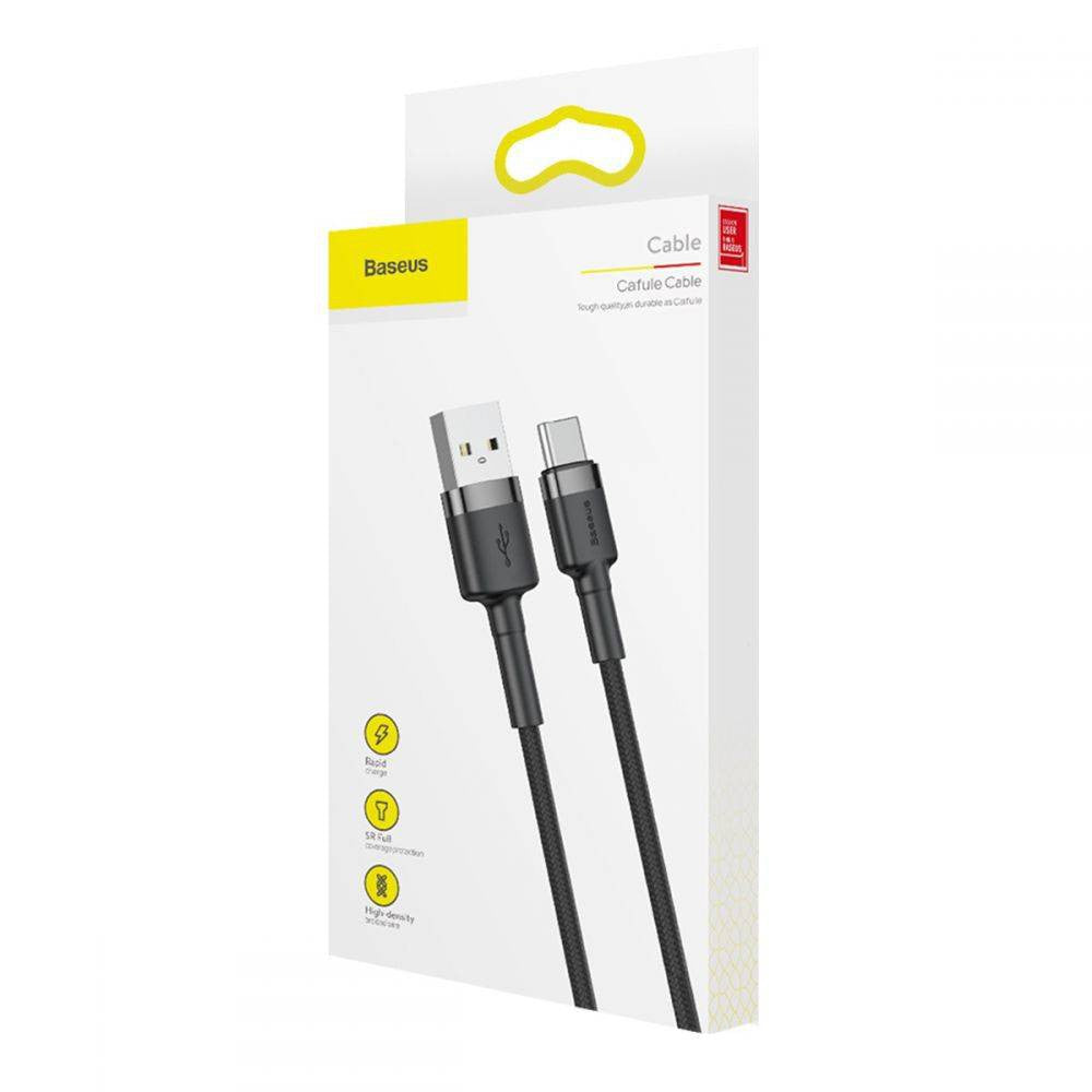 Baseus Usb Type C Cable ( 2 Meter ) Samsung And Huawei Data Charging Cable